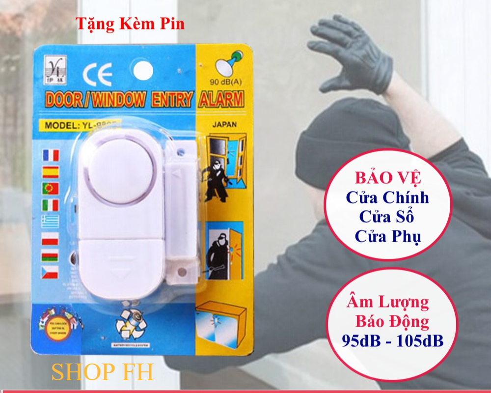 Chuông Từ Báo Động Chống Trộm Loại 1 , Giá Rẻ , Âm Thanh 90dB , freeship 50k .