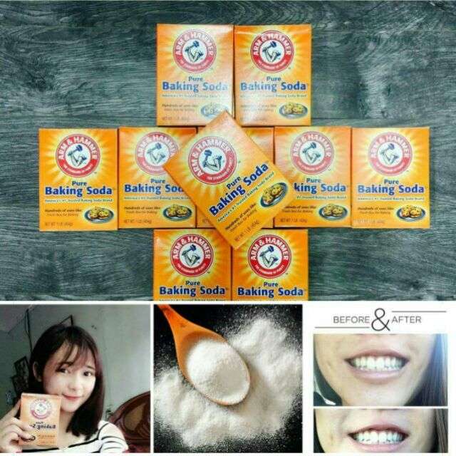 Bột Baking Soda Arm & Hammer 454gr