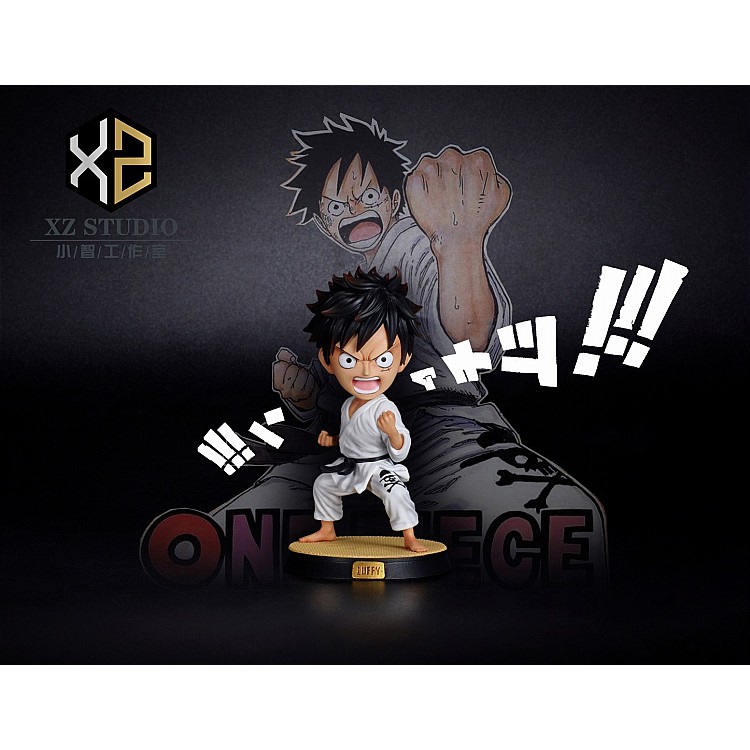 Mô hình One piece Resin chính hãng - Luffy Karate XZ Studio
