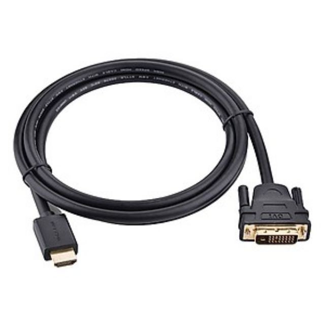 Cáp Chuyển Đổi Ugreen HDMI Sang DVI Sợi Tròn 11150 2m - Hàng Chính Hãng