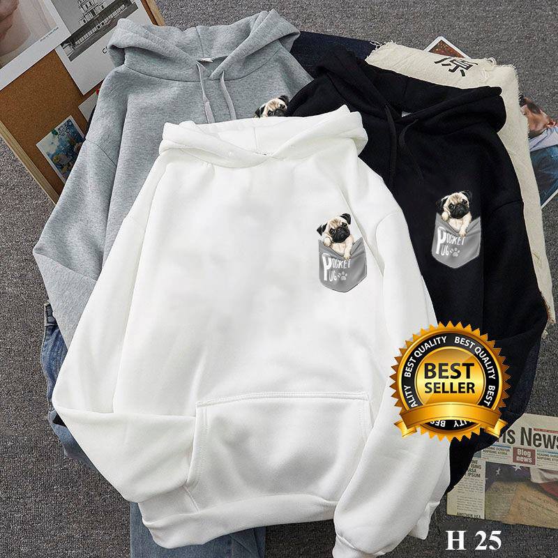 SALE- BST áo Hoodie đôi in hình cực dễ thương - Giá chỉ 1 áo | BigBuy360 - bigbuy360.vn