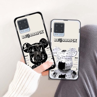 Ốp lưng Realme 8 hình Be@rbrick robot style bản Be@rbrick - rẻ đẹp siêu bền