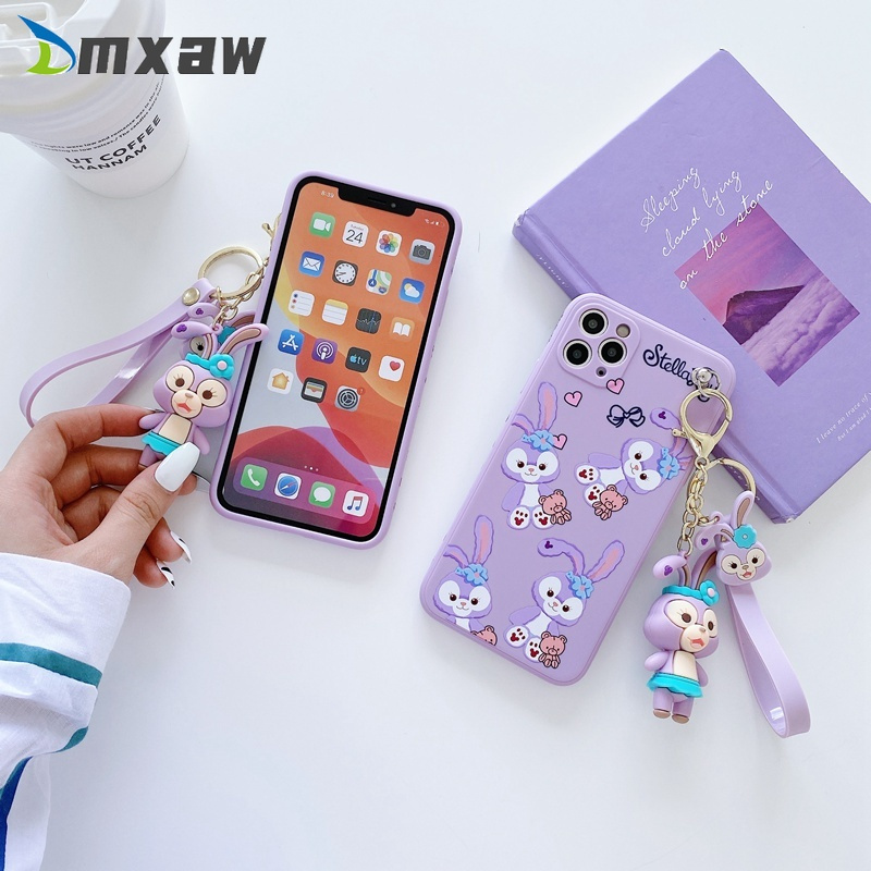 Stellalou Ốp Điện Thoại Mềm Hình Thỏ Cho Samsung Galaxy A53 5G A3 A04S 4G 5G S21 S22 S21 Ultra Plus S22 + S21 + S20 Ultra Plus S20 +