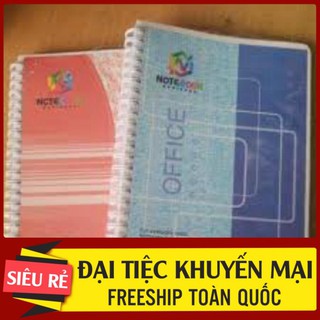 Sổ ghi chép gáy lò xo a5 hải tiến 200 trang cucai2019