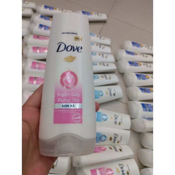 Combo 5 Dầu, Kem xả Dove phục hồi hư tổn, ngăn tóc gãy rụng, dưỡng tóc bồng bềnh