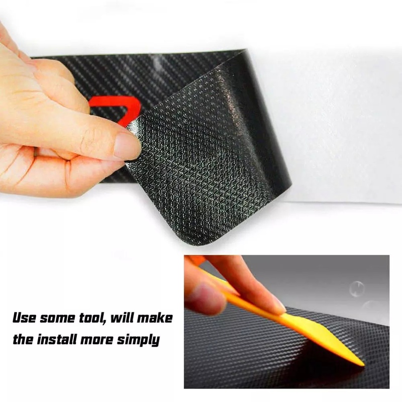 Miếng dán carbon 4D 90cm chống thấm nước cho xe hơi