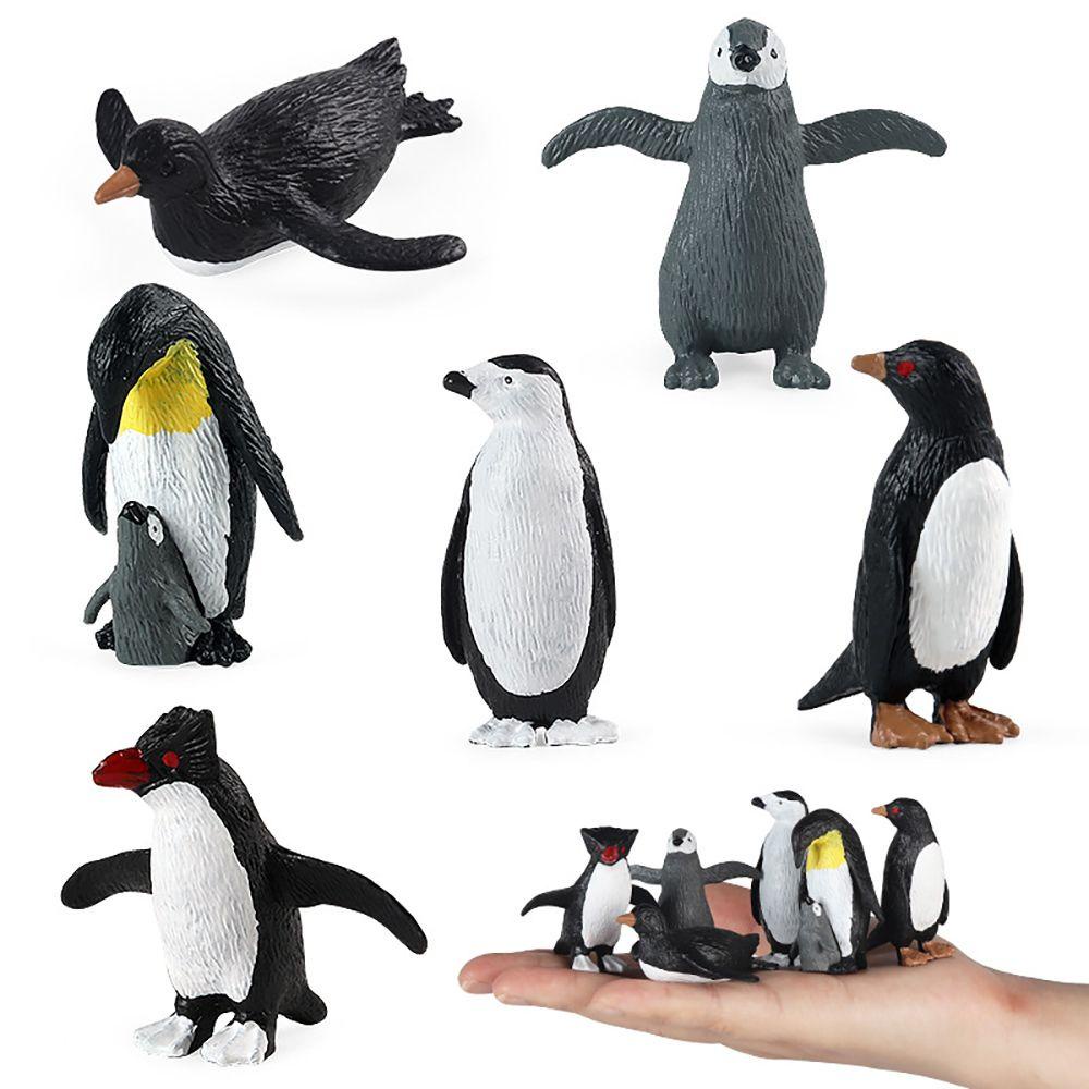 Bộ 14 Mô Hình Động Vật Bắc Cực Dùng Để Giáo Dục Sớm Cho Bé