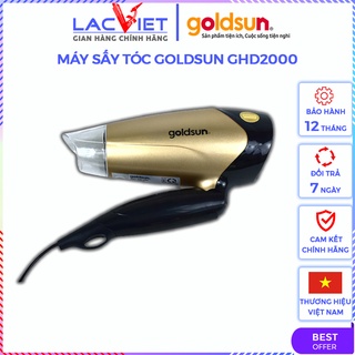 Máy sấy tóc Goldsun GHD2000 - Hàng chính hãng, Sản xuất tại Việt Nam, Bảo hành chính hãng 12 tháng, Đổi lỗi 7 ngày