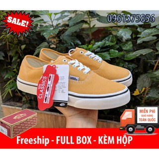 [ Freeship + Tặng Hộp Hãng ] Giày v classic vàng - có video + hàng việt nam
