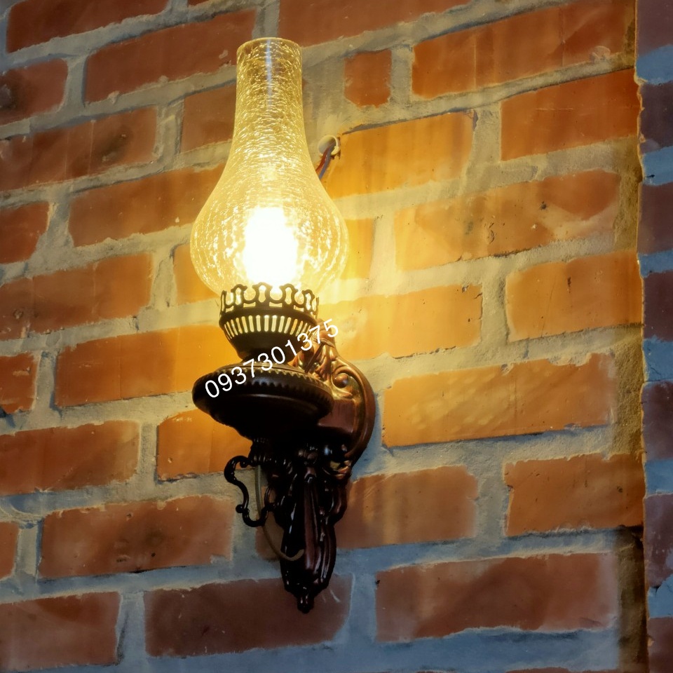 Đèn Tường Trang Trí Hình Đèn Dầu T2226 Tặng Kèm Bóng Đèn Led