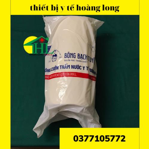 Bông Cuộn Gòn Y Tế Bạch Tuyết 01kg