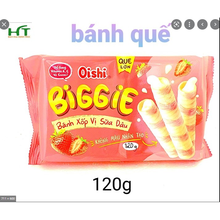 BÁNH QUẾ OISHI BIGGIE 120G