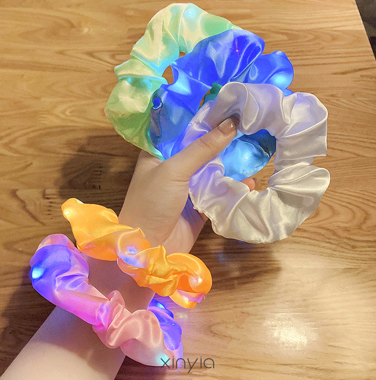 Dây Buộc Tóc Gắn Đèn Led Thời Trang Nữ Tính