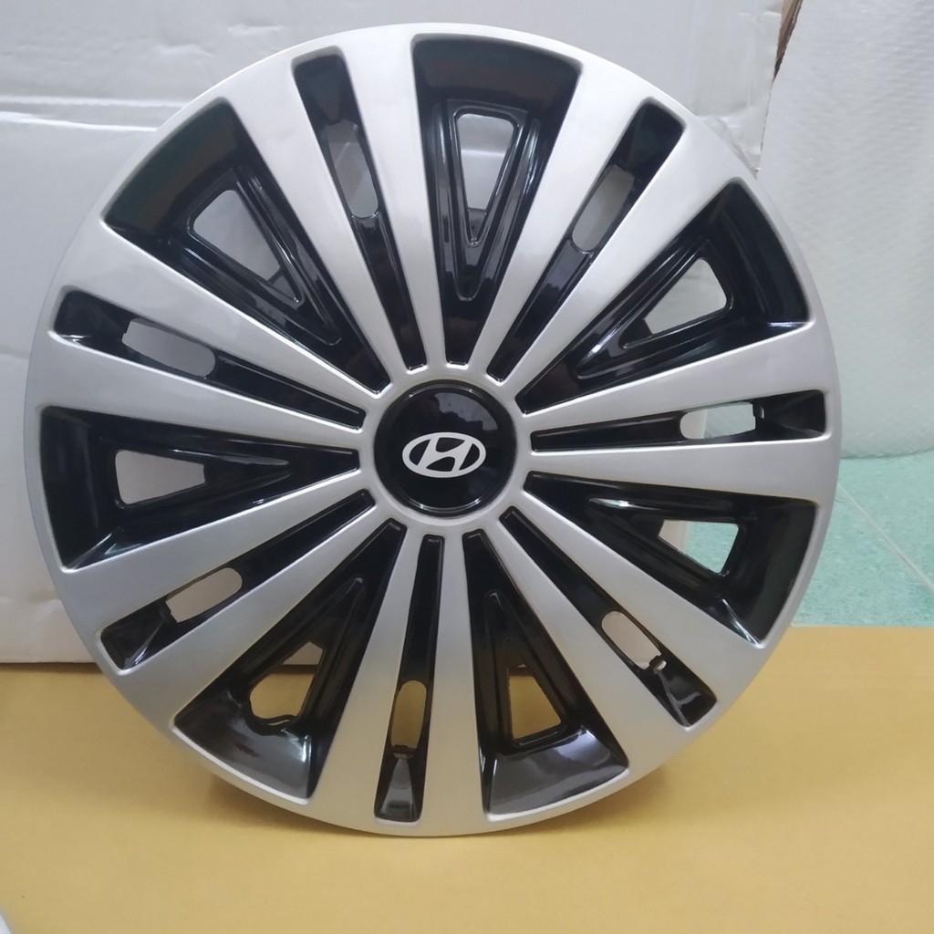 Bộ 4 Ốp Chụp Mâm Lazang Xe Ô Tô Hyundai 14inh- Mia shop