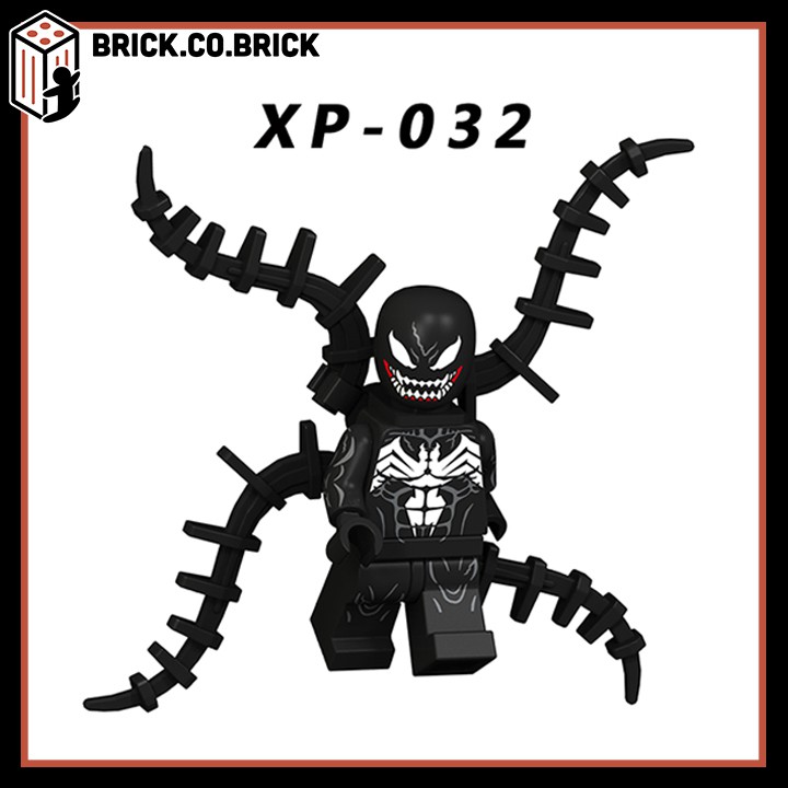 Xếp Hình Minifigures Venom Batman Deadpool Đồ Chơi Lắp Ráp Super Hero Non Lego Siêu Anh Hùng KT1004