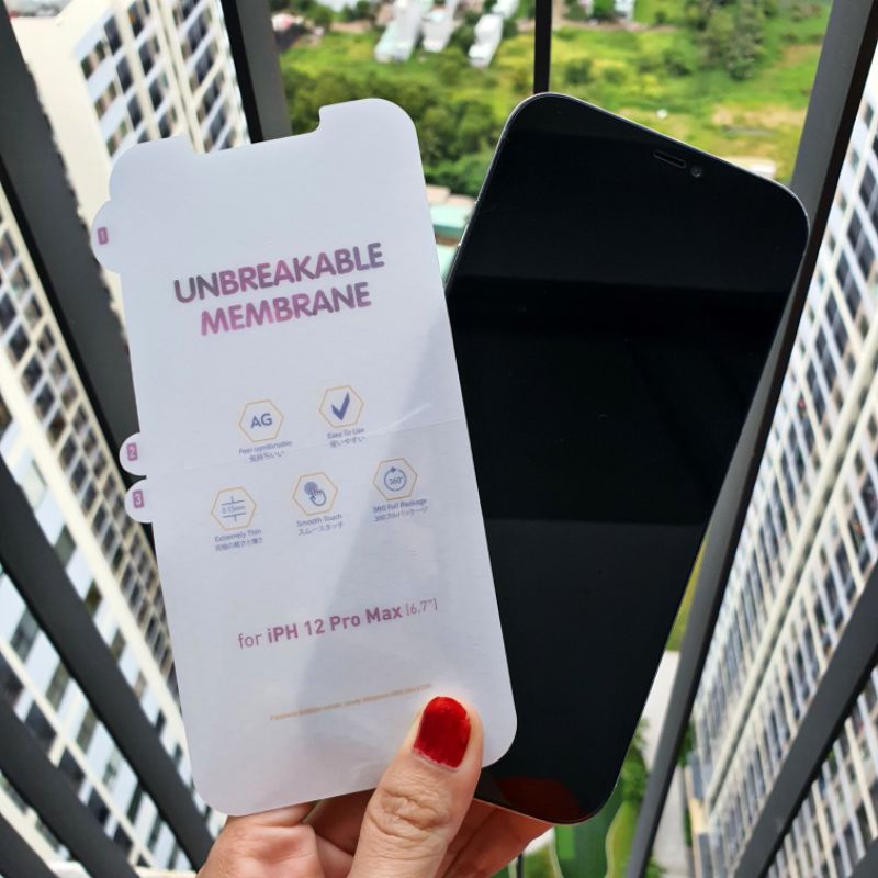 Miếng Dán PPF Nhám Chống Bám Vân Tay Mặt Trước Dành Cho Iphone ❤FREESHIP❤ Hàng Xịn 4 Lớp - Full Mã