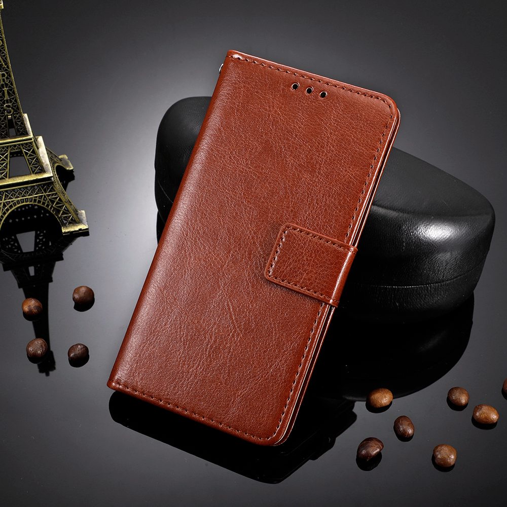 Sang Trọng Bao Da Điện Thoại Pu Nắp Gập Tích Hợp Ví Kèm Ngăn Đựng Thẻ Cho Nokia C30 Ốp