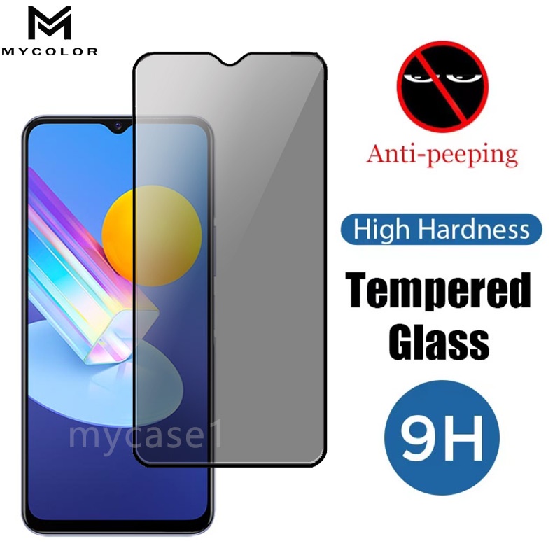 Kính cường lực chống nhìn trộm toàn màn hình dành cho VIVO Y76 Y02s Y02 Y15s Y15a Y72 Y33s Y21 Y20 Y20s Y20i Y20g Y11s Y12s Y12a Y19 Y17 Y15 Y11 Y12 Y51 Y31 Y50 Y30 4G 5G222