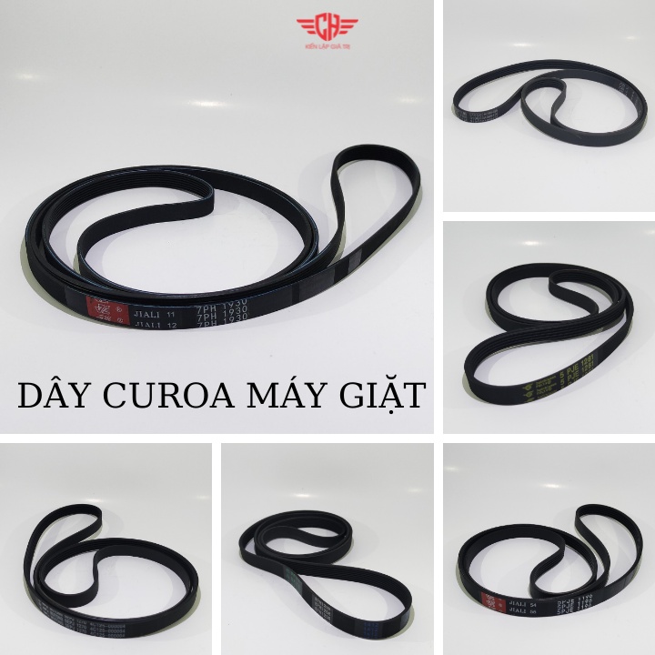 Dây curoa máy giặt lồng ngang - cửa trước các hãng