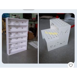 Combo kệ chân vs kệ sơn