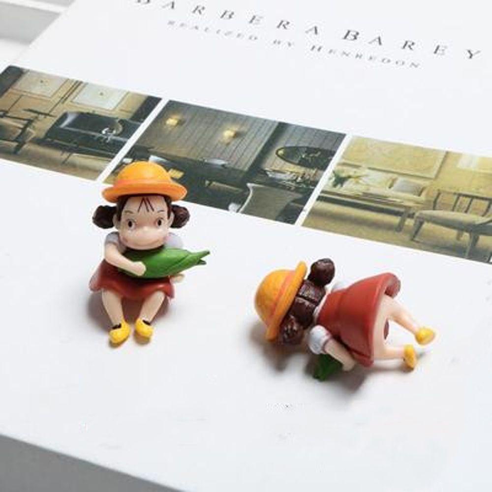 Lanfy Đồ trang trí Hành Động Trang Trí Cảnh Quan/Xe Hơi/Nhà Búp Bê/Vườn Ngô Bằng PVC Nhỏ DIY