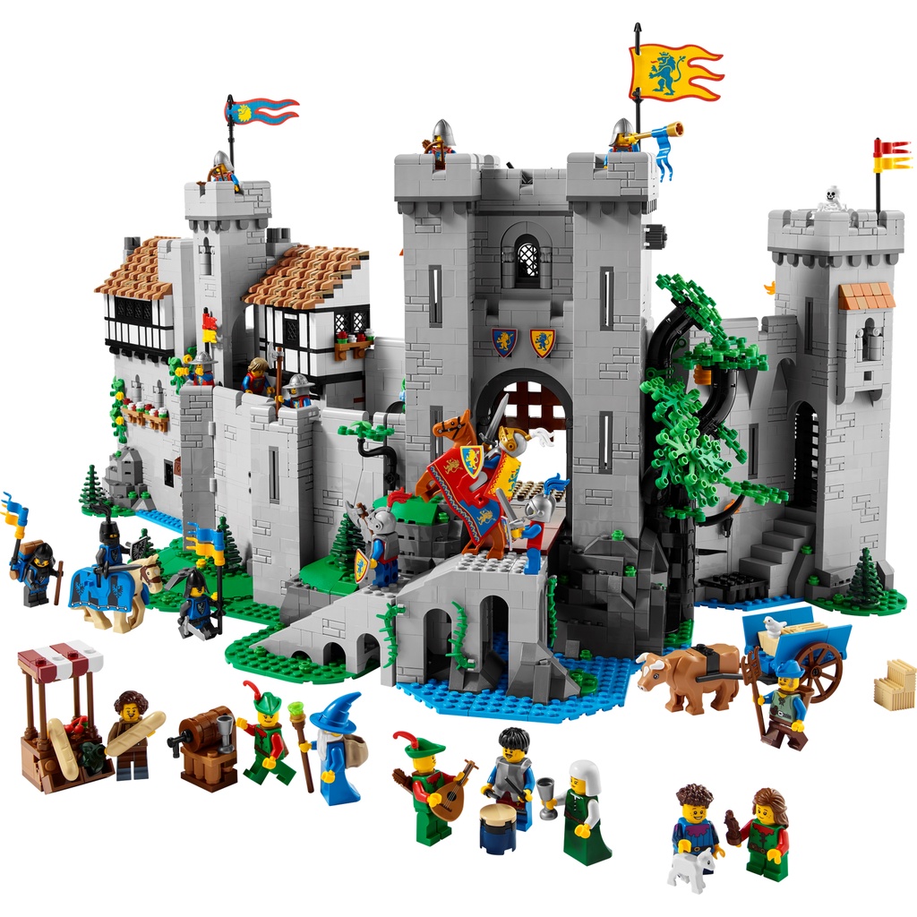 10305 Đồ chơi lắp ráp Iego® ICONS™ Lion Knights' Castle - Lâu đài hiệp sỹ