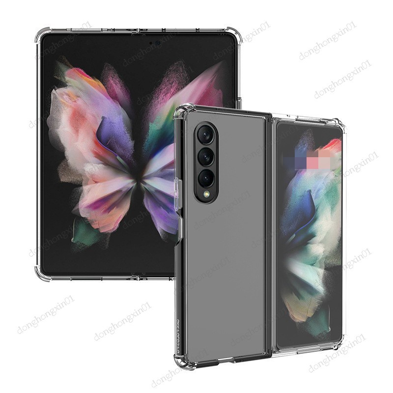 Ốp Điện Thoại Silicon Trong Suốt Chống Sốc Cho Samsung Galaxy Z Fold4 5G Galaxy Z Fold 4