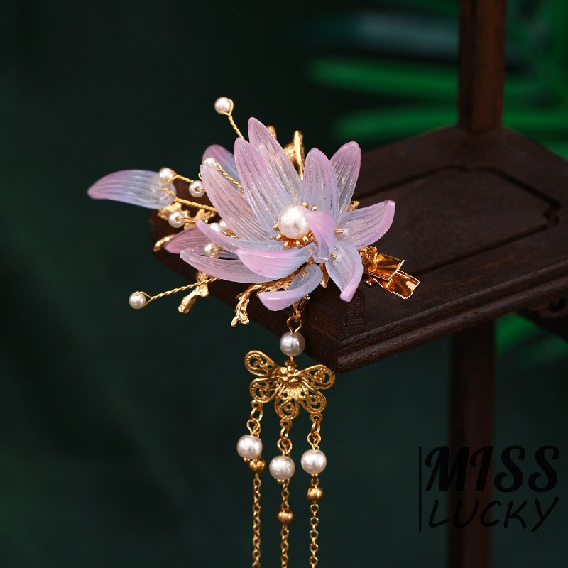 Kẹp Tóc Phong Cách Trung Hoa Xinh Xắn Cho Nữ