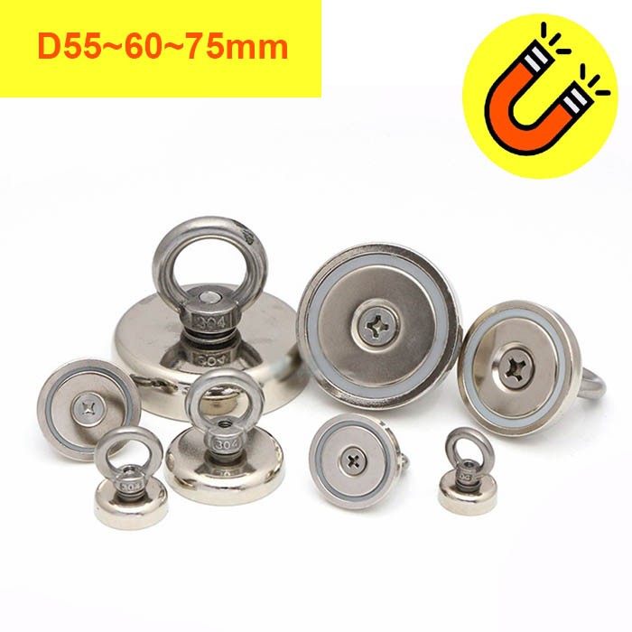 Nam châm cứu hộ D55mm D60mm D75mm