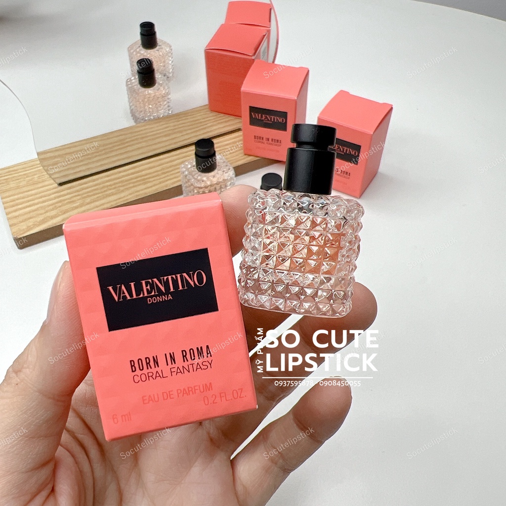 Nước Hoa Valentino Uomo BORN IN ROMA CORAL FANTASY Eau De Toilette EDT 4ml / 6ml