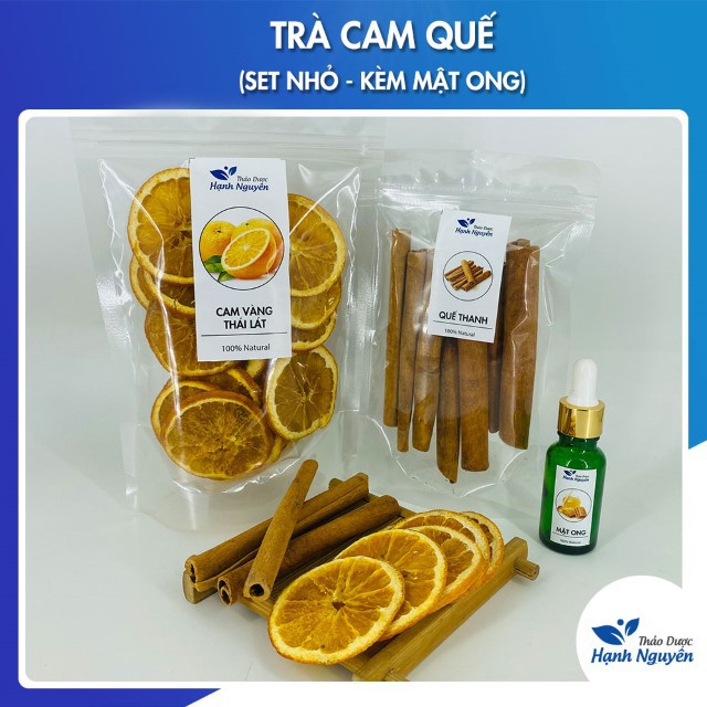 Trà Cam Quế (Kèm Mật Ong) - Các Set Tự Chọn