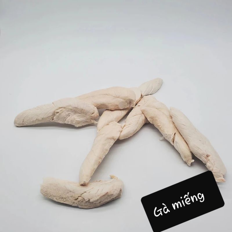 Thịt gà sấy (gà viên/gà xé/gà miếng) dinh dưỡng cho hamster, mèo