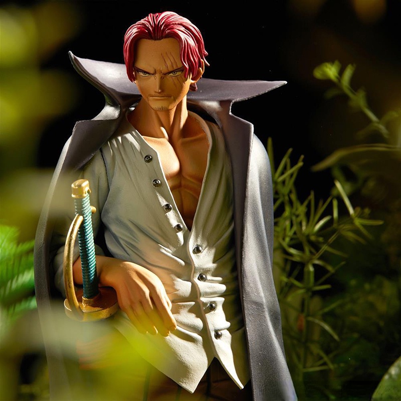 Mô Hình Nhân Vật Anime One Piece Tóc Đỏ Bằng PVC