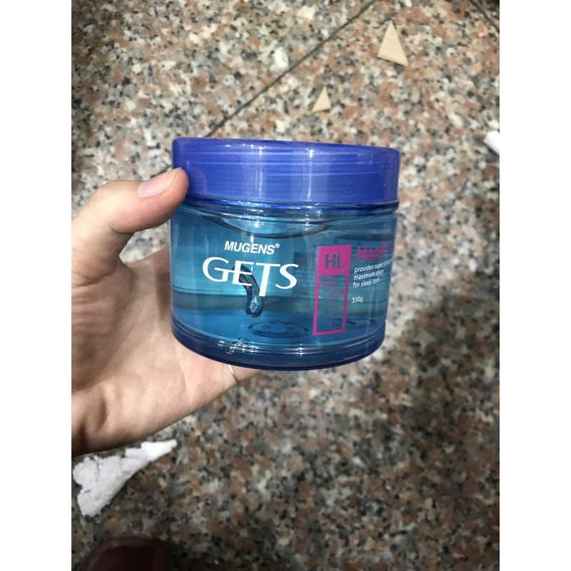 Gel Tạo Kiểu Tóc Mugens Welcos Super Hard Hair Gel