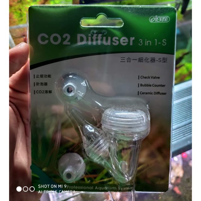 Sủi Ista Co2 Diffuser 3in1- S