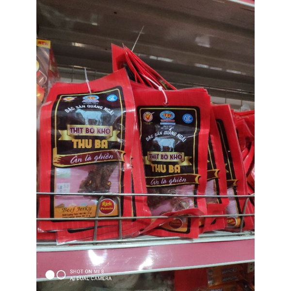Bò khô Thu Ba gói 17g siêu ngon