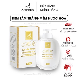 Kem Tắm Trắng Mềm Nước Hoa - Dưỡng trắng da toàn thân, Bật Tone sau 1 lần sử dụng. 150ml