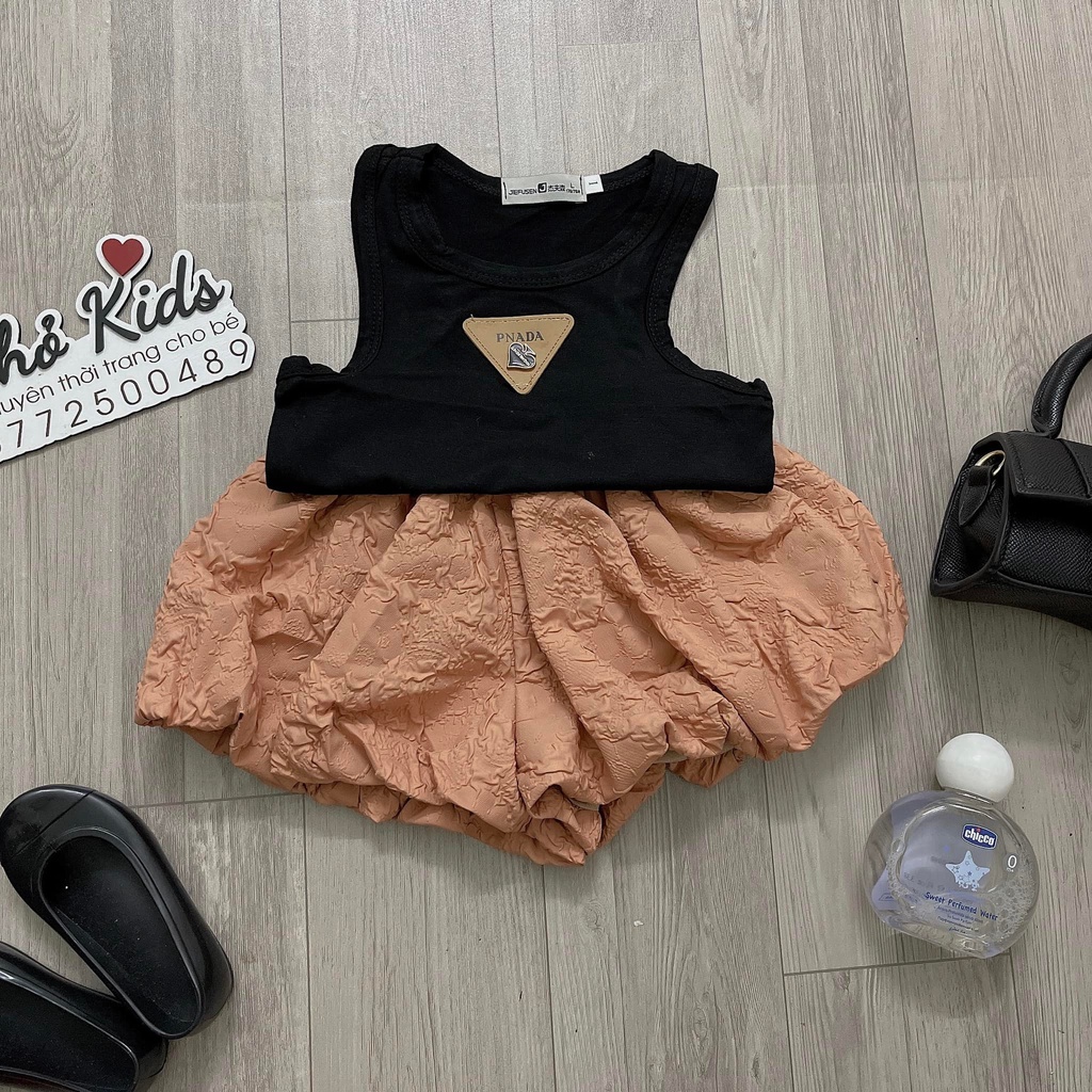 Bộ Balo quần phồng hot hit cho bé gái