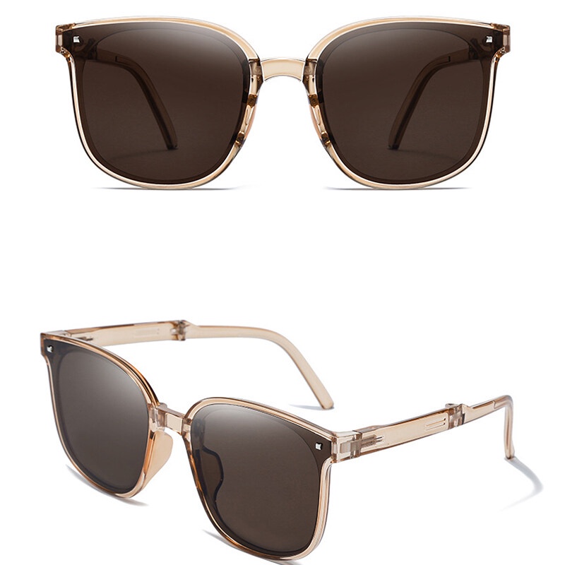 Kính Mát PTQ Chống Tia UV Thời Trang 2022 Có Thể Gập Lại Kèm Hộp Đựng Ốp