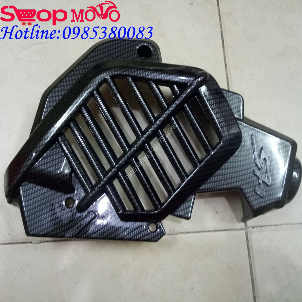 ỐP KÉT NƯỚC SƠN CARBON CHO SH 2017 - 2019