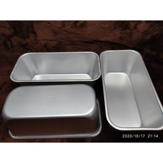 BỘ 5  KHUÔN BÁNH NHÔM HÌNH CHỮ NHẬT A05  19 x 9 CM x 6.8 CM