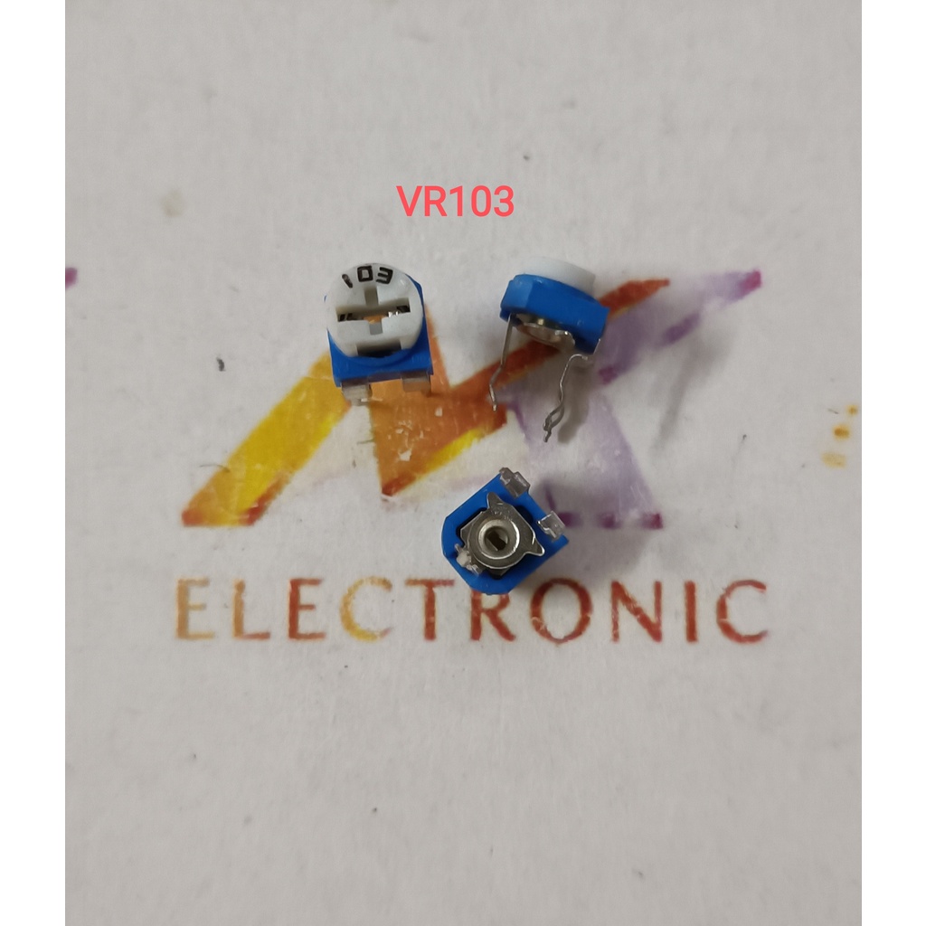 ( Combo 10 con ) WH06-2 Biến Trở Tam Giác VR103 103 - 10k