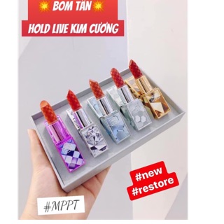 💋set 5 thỏi son môi holdlive magic cube