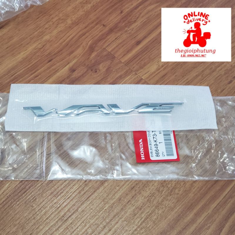 Tem chữ nổi Wave 125i Thái ( 1 Tem )