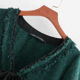 Áo zara tqxk tweed