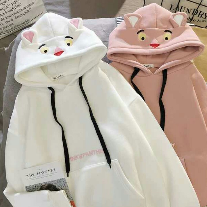 ÁO HOODIE chú báo Pink Panther | BigBuy360 - bigbuy360.vn