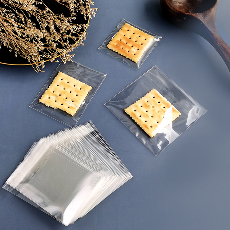 Set 100 túi trong suốt đựng bánh kẹo tiện dụng đa năng