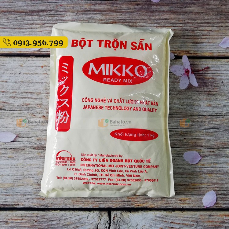 Bột nhân bánh su kem trộn sẵn Mikko gói 1kg