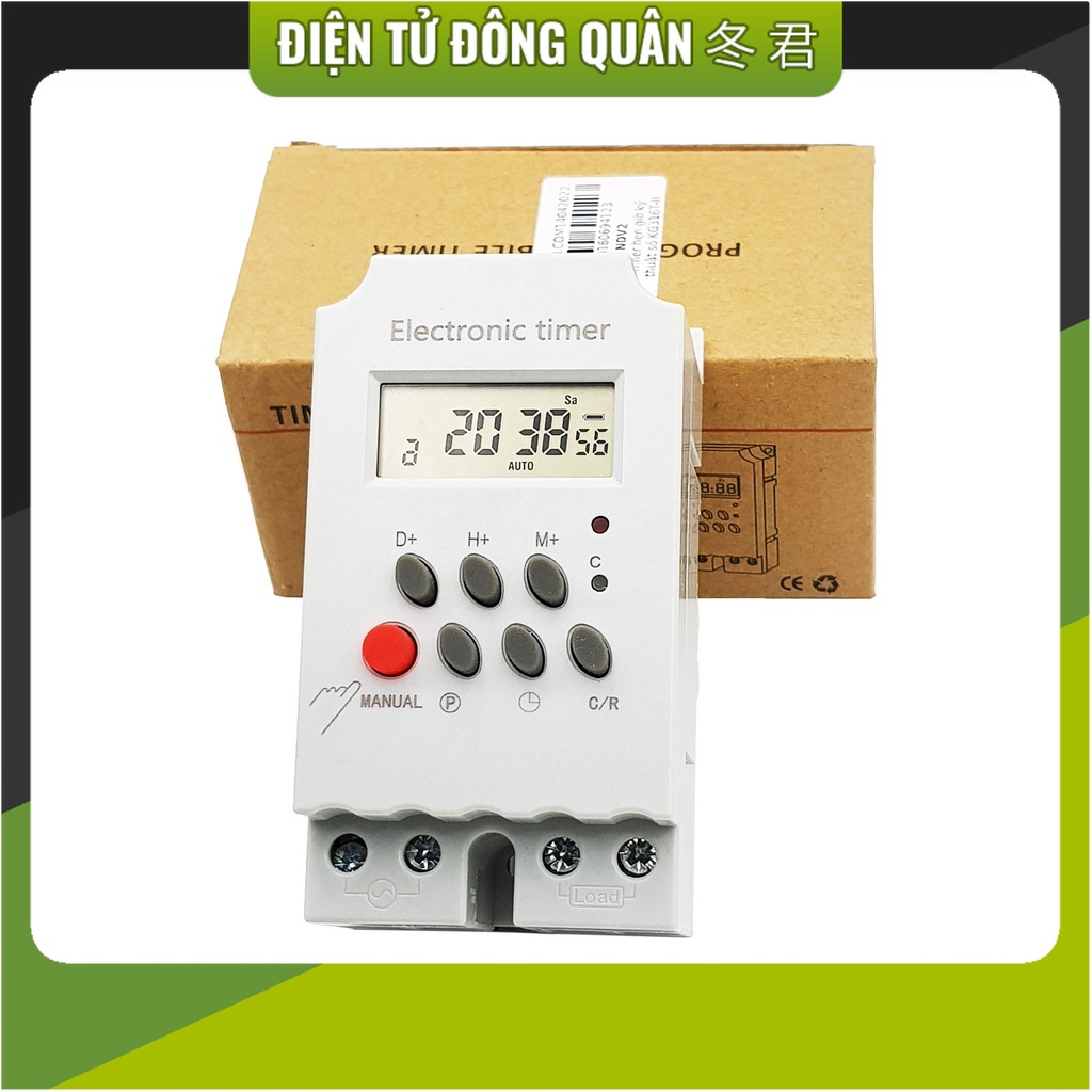 Timer hẹn giờ kỹ thuật số KG316T-II 12V - 24V - 220V
