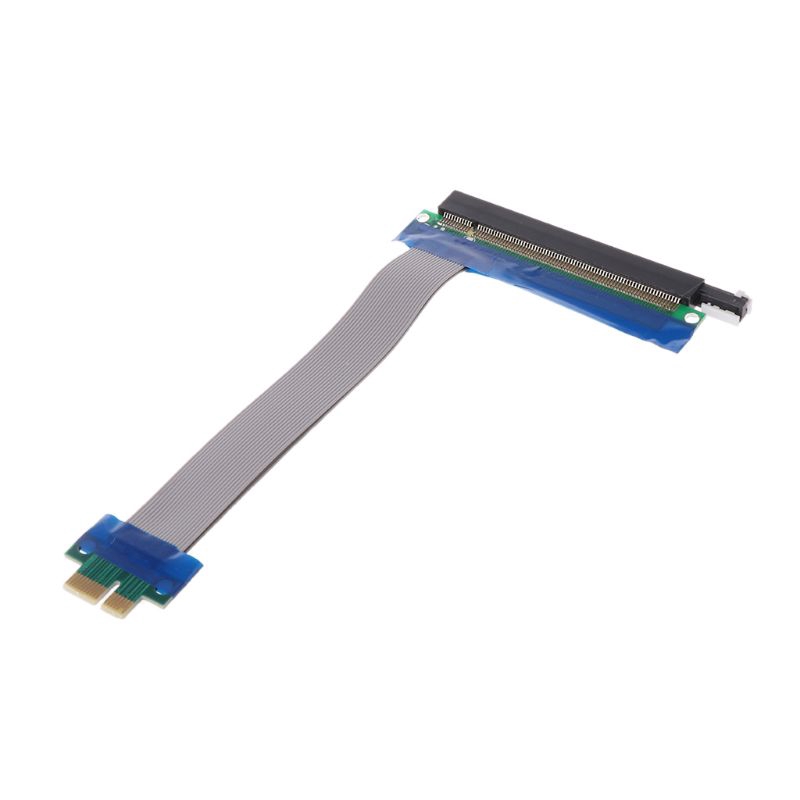 Flexible Flat Cable PCIe PCI Express 1x To 16x Extender Riser FFC PCI-E 1x-16x 